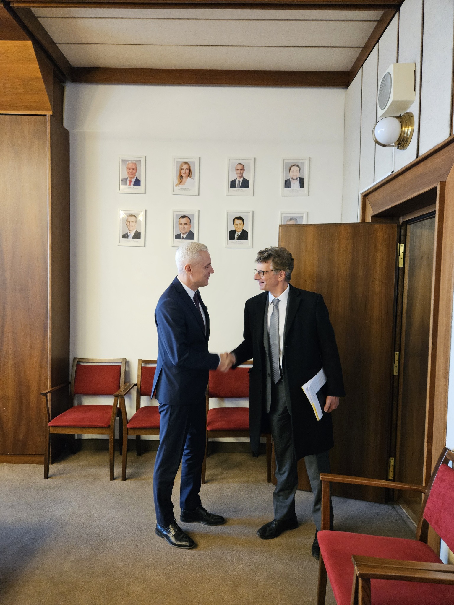 Ján Ferenčák na stretnutí s veľvyslancom Francúzska